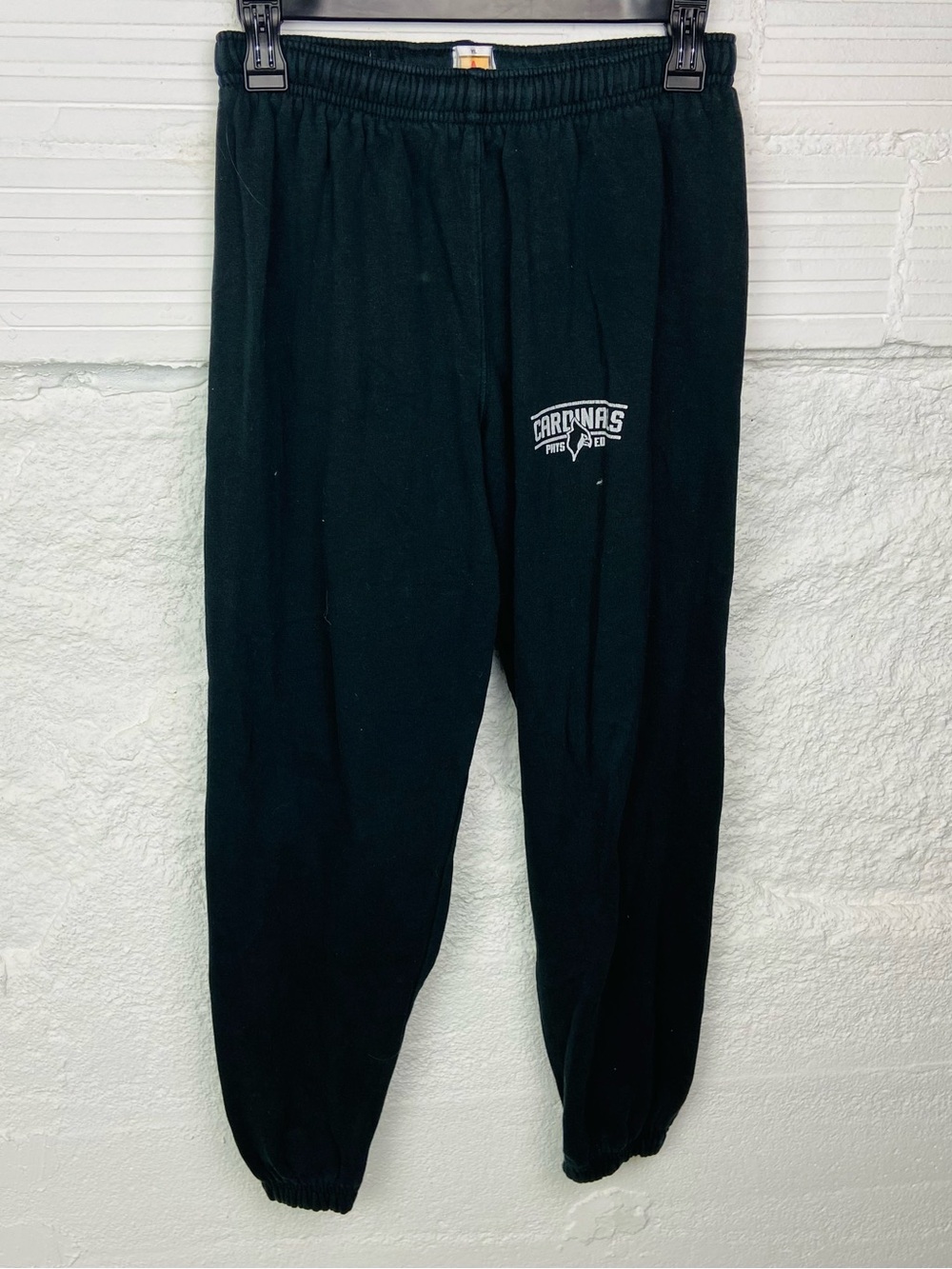 Cardinal stritch Catholic private school black Sweatpants size large & XS